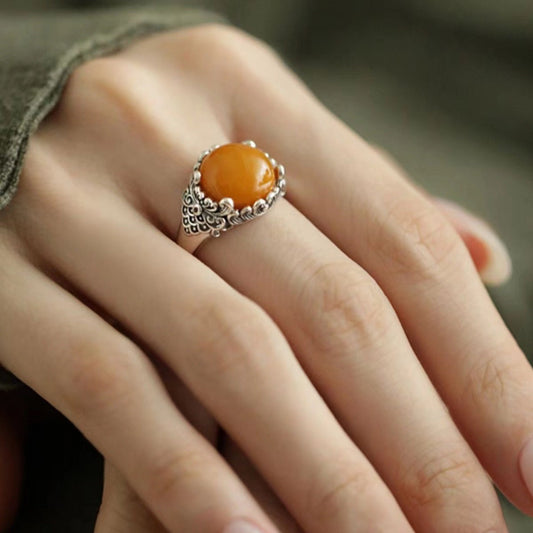 Delicate Artisan Silver Ring