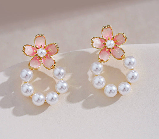 Vintage Handmade Pearl Earring