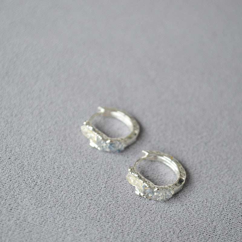 Delicate Artisan Silver Earring