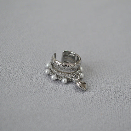 Delicate Artisan Pearl Earring