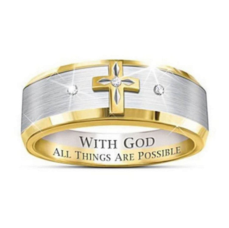 Classic Gold Ring with Timeless Appeal