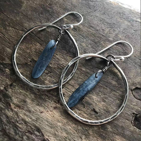 Delicate Artisan Silver Earring