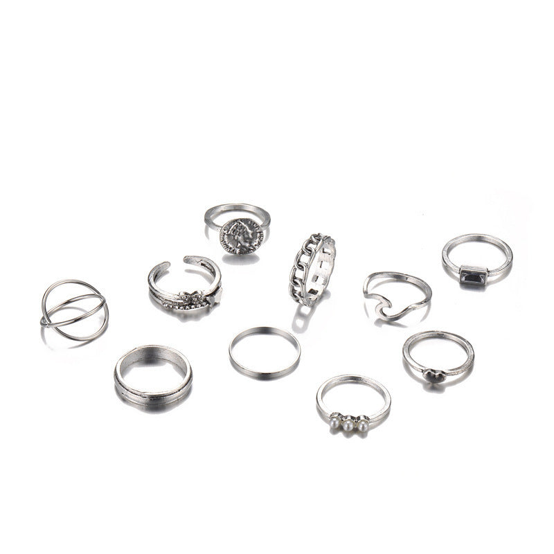 Beautiful Pearl Set with Unique Style