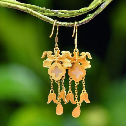 Vintage Handmade Silver Earring