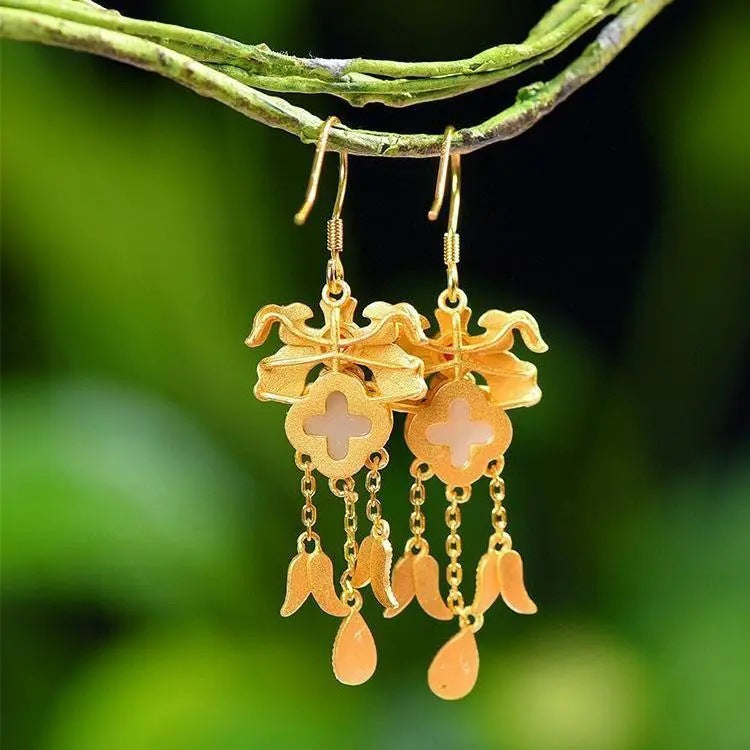Vintage Handmade Silver Earring