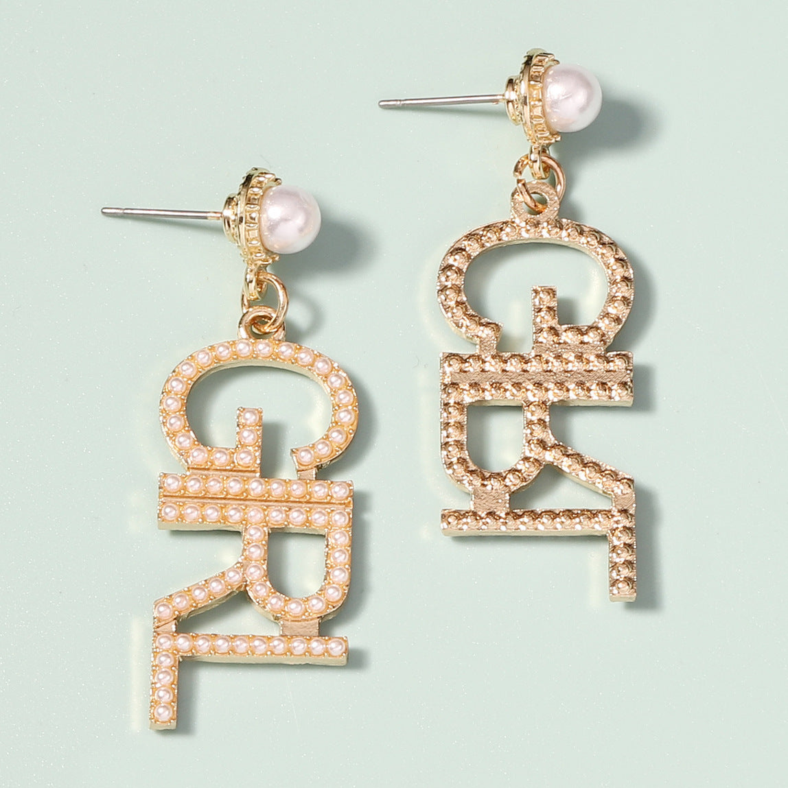 Delicate Artisan Pearl Earring