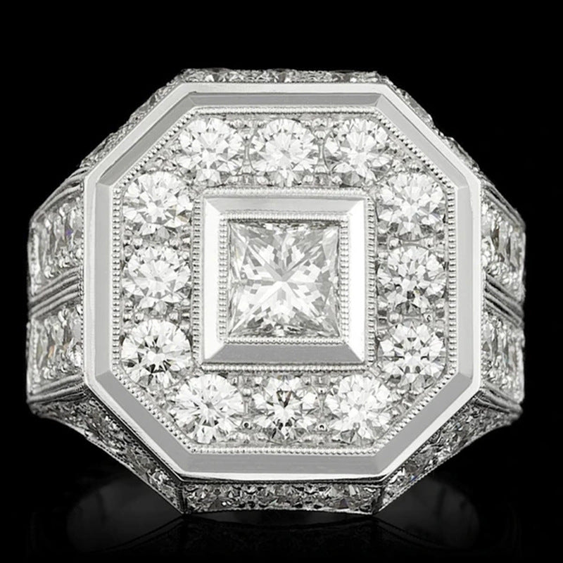 Romantic Silver Ring for Special Moments