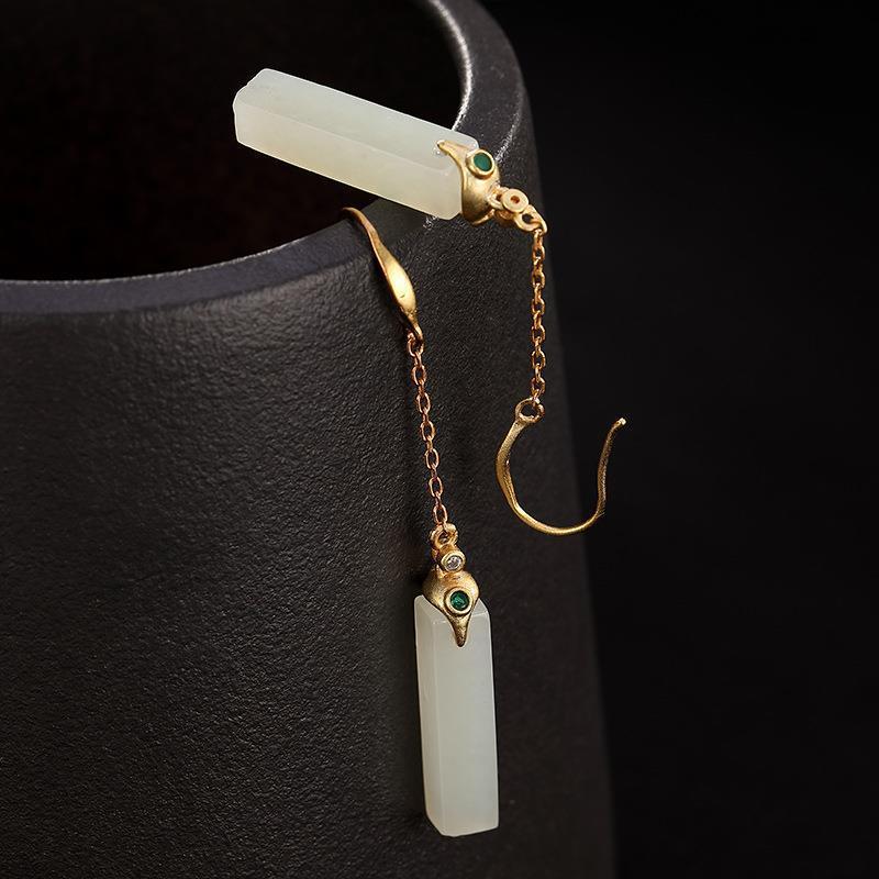 Vintage Handmade Silver Earring