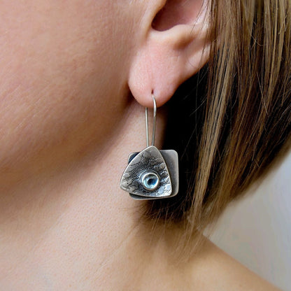 Delicate Artisan Pearl Earring