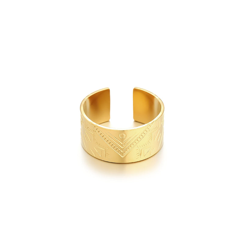Beautiful Gold Ring with Unique Style