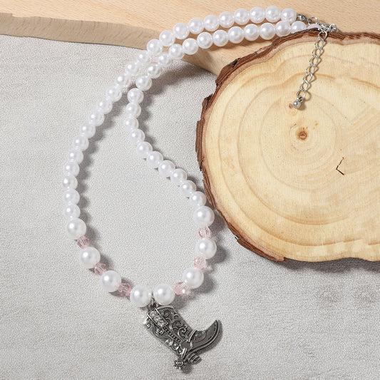 Romantic Pearl Necklace for Special Moments