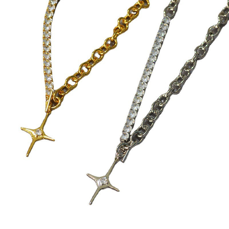 Vintage Handmade Gold Necklace