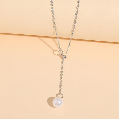 Delicate Artisan Pearl Necklace
