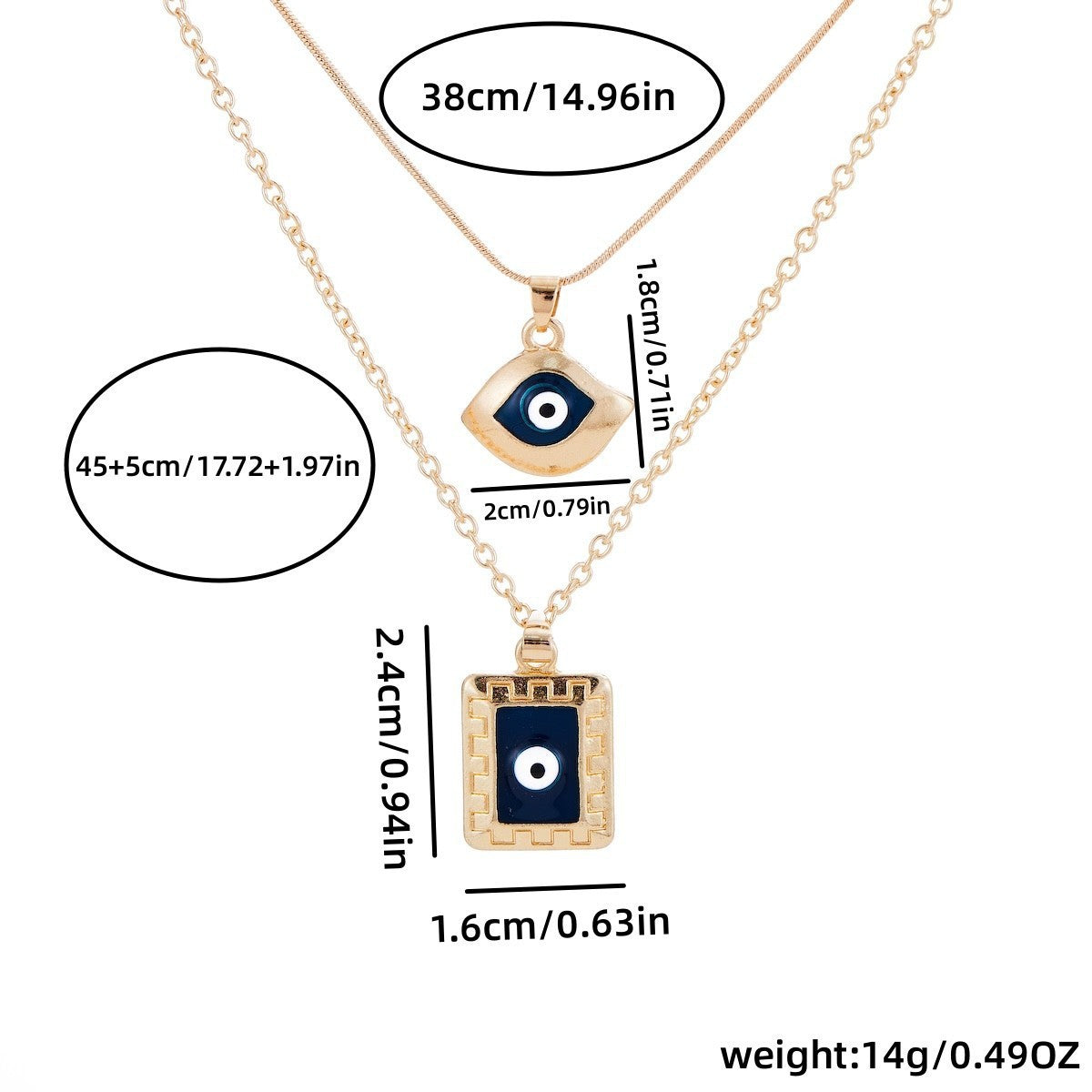 Beautiful Gold Necklace with Unique Style