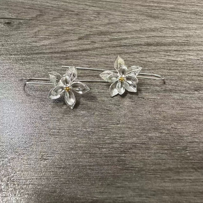 Classic Silver Earring with Timeless Appeal