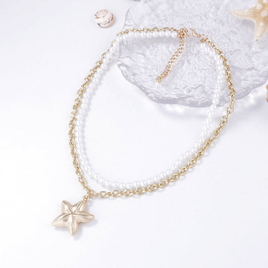Vintage Handmade Pearl Necklace