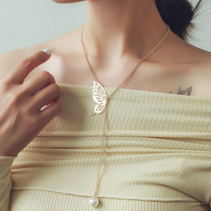 Beautiful Gold Necklace with Unique Style