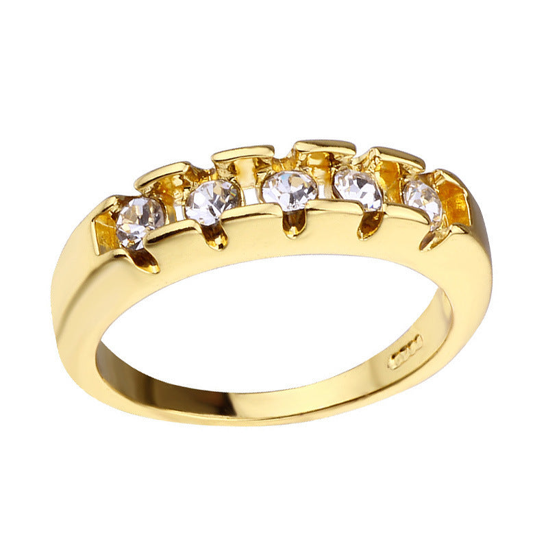 Romantic Gold Ring for Special Moments