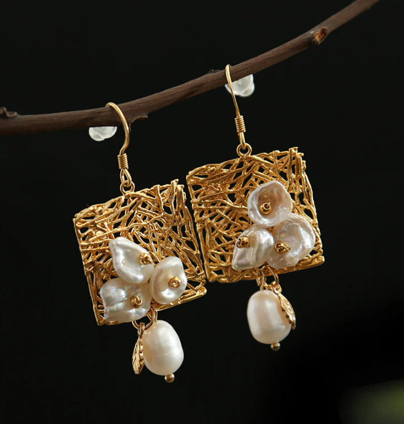 Stunning Pearl Earring for Daily Wear