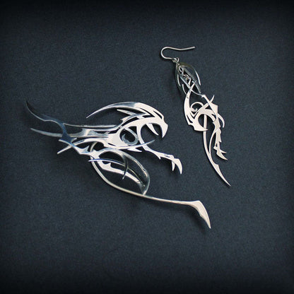 Delicate Artisan Silver Earring
