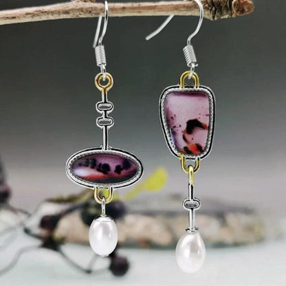 Delicate Artisan Pearl Earring