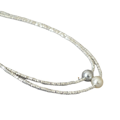 Romantic Silver Necklace for Special Moments