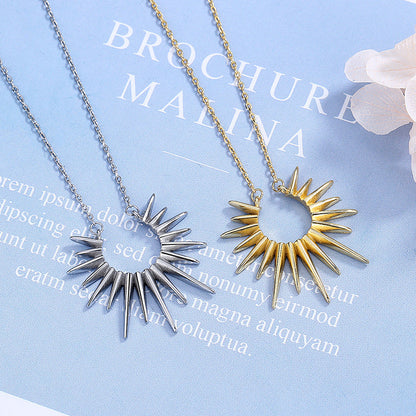 Vintage Handmade Gold Necklace