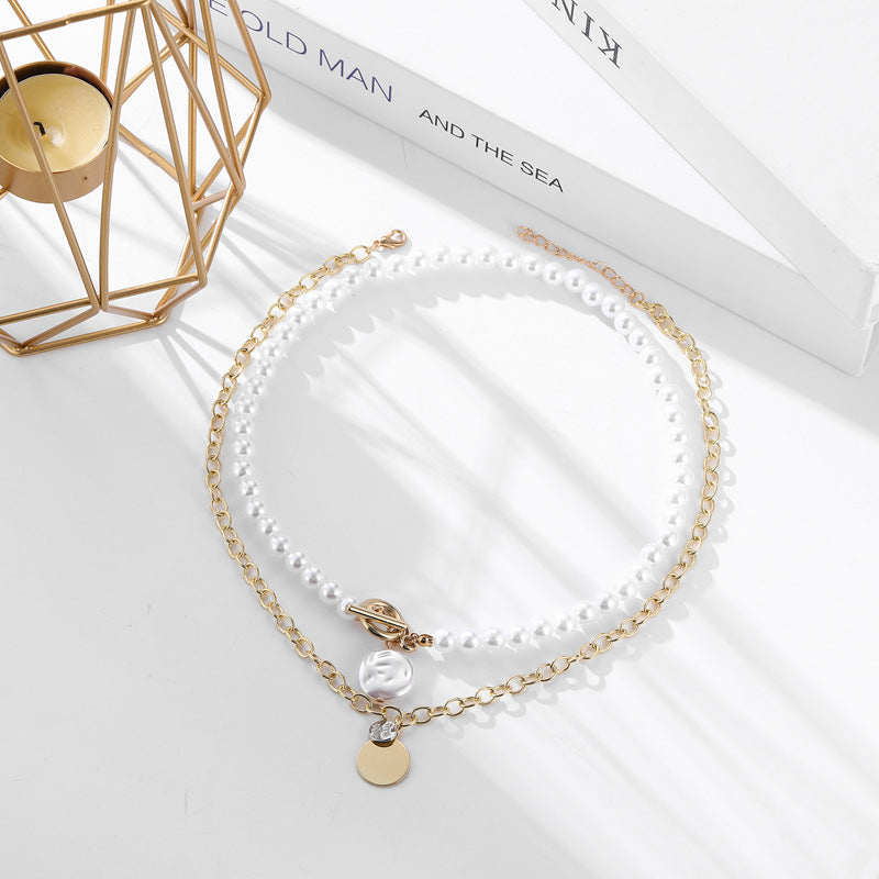 Delicate Artisan Pearl Necklace