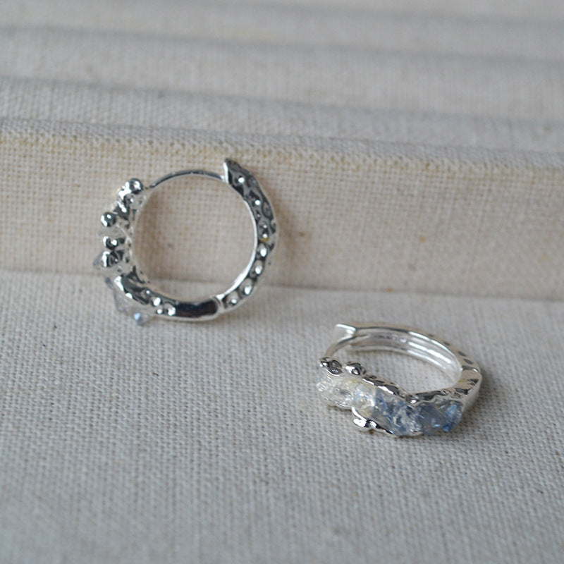 Delicate Artisan Silver Earring