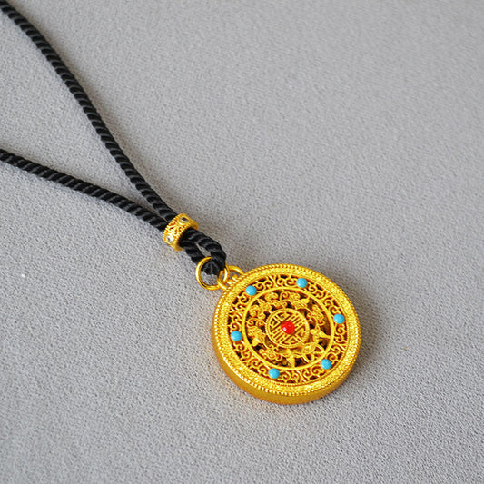 Delicate Artisan Gold Necklace