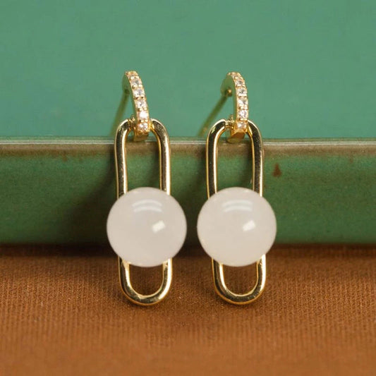 Beautiful Silver Earring with Unique Style