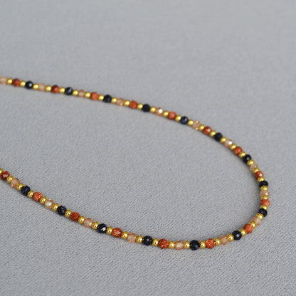 Vintage Handmade Gold Necklace