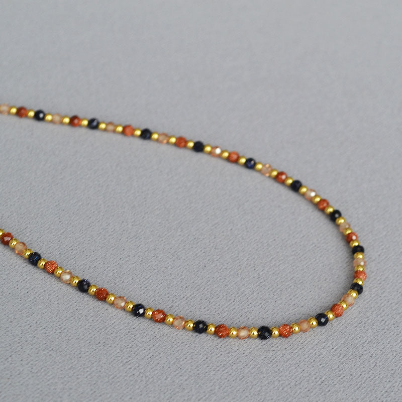 Vintage Handmade Gold Necklace