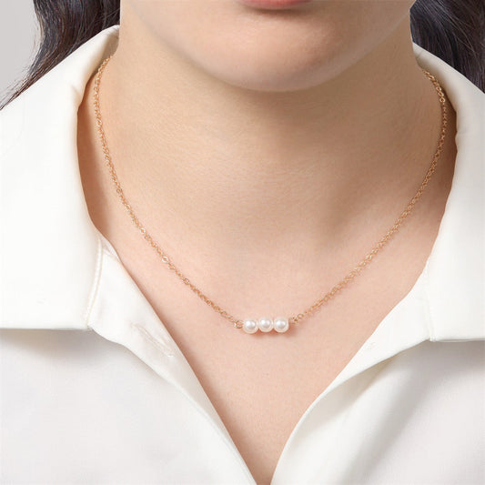 Vintage Handmade Gold Necklace