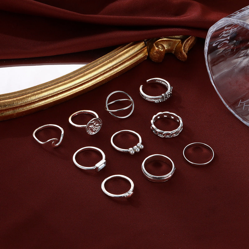 Beautiful Pearl Set with Unique Style