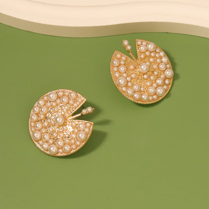 Delicate Artisan Pearl Earring