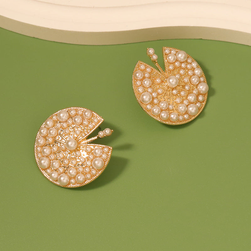 Delicate Artisan Pearl Earring