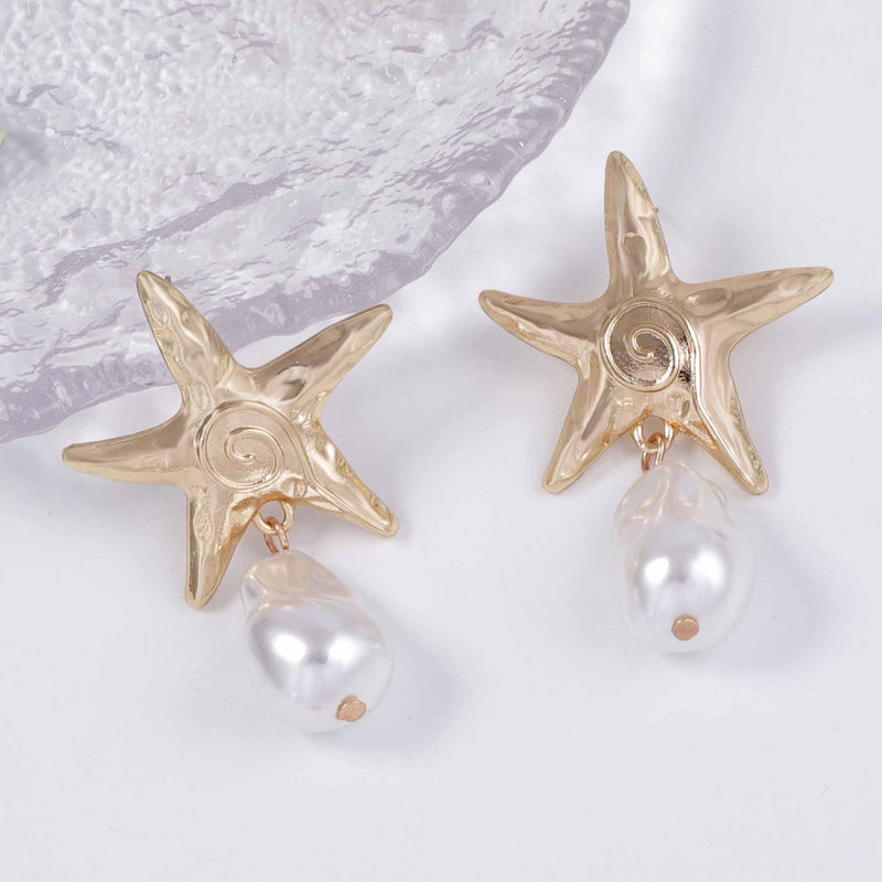 Vintage Handmade Pearl Earring
