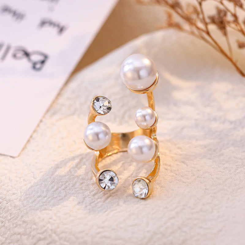 Classic Pearl Ring with Timeless Appeal