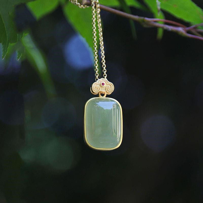 Vintage Handmade Gold Necklace