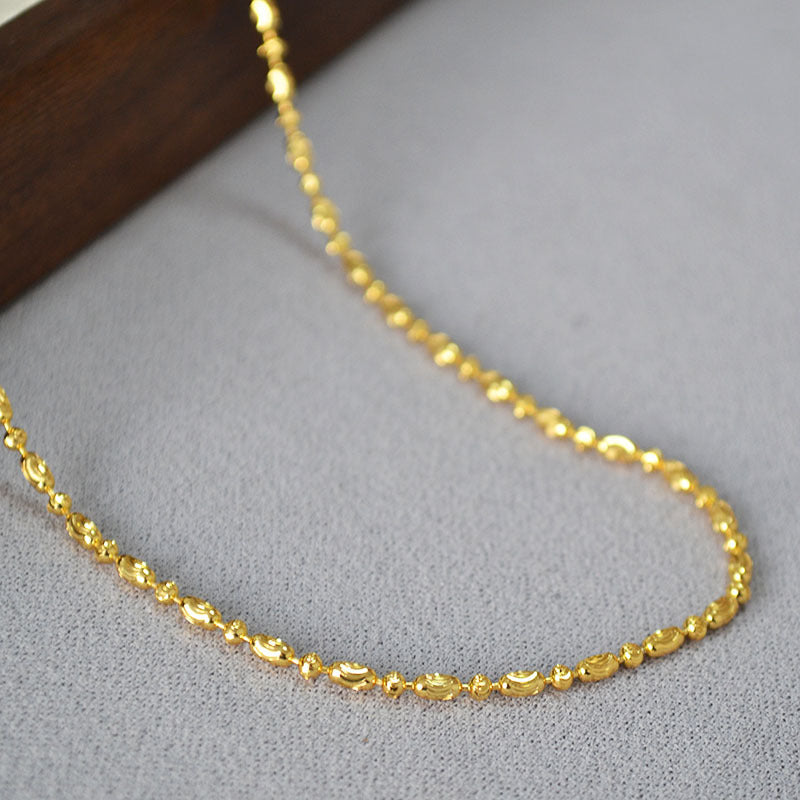 Beautiful Gold Necklace with Unique Style