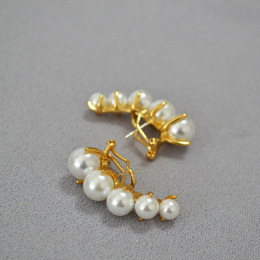 Vintage Handmade Pearl Earring