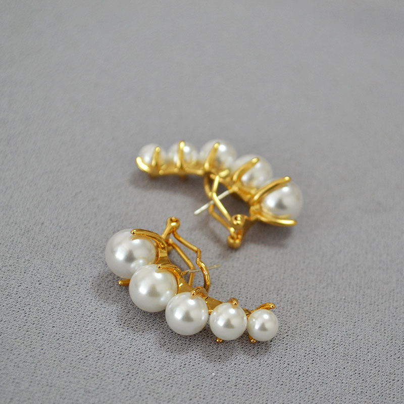 Vintage Handmade Pearl Earring