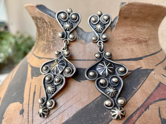 Romantic Silver Earring for Special Moments