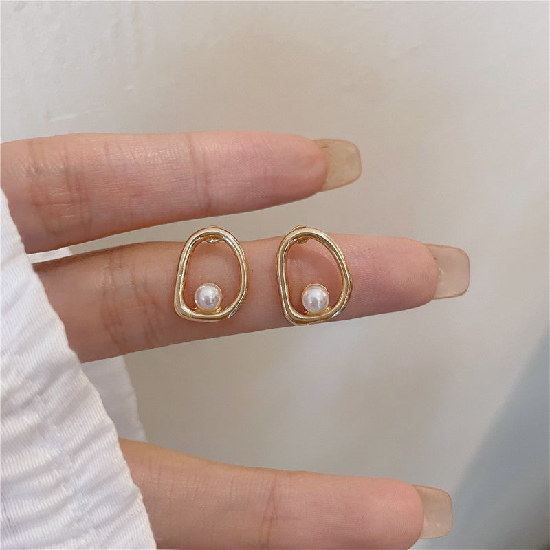 Vintage Handmade Pearl Earring