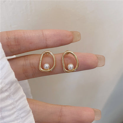 Vintage Handmade Pearl Earring