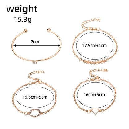 Beautiful Gold Set with Unique Style