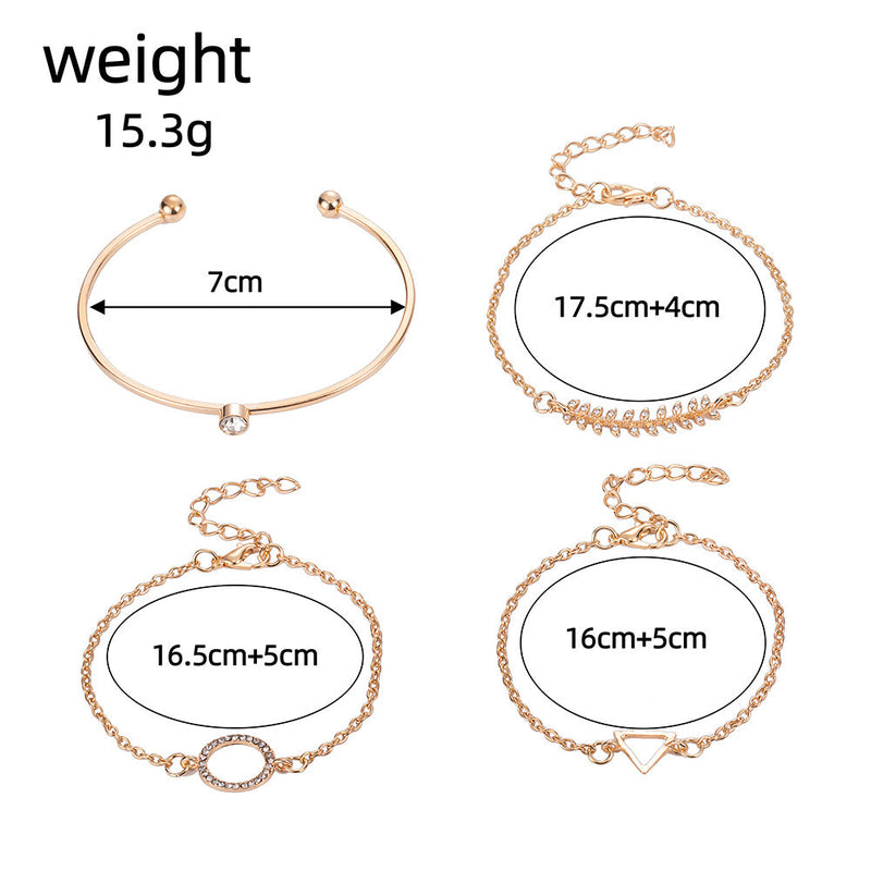 Beautiful Gold Set with Unique Style