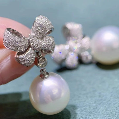 Delicate Artisan Pearl Earring