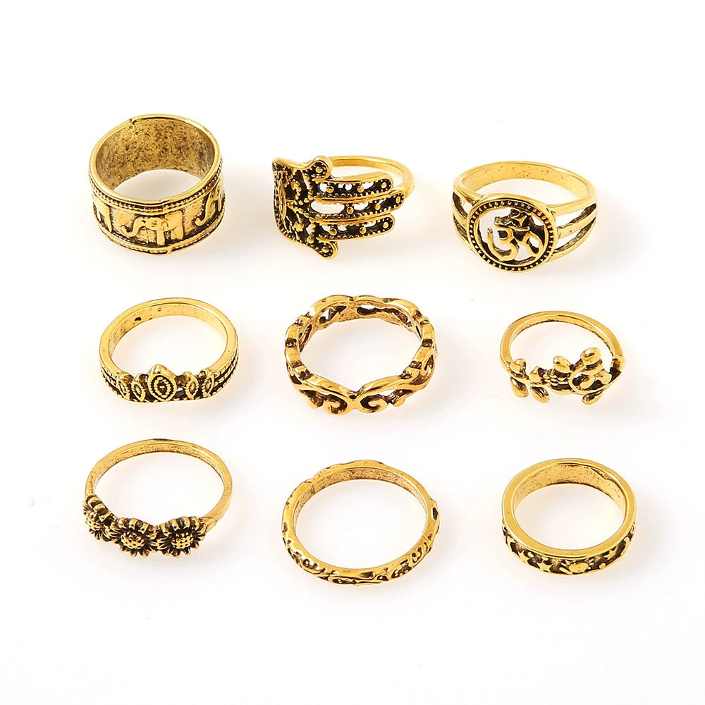 Delicate Artisan Gold Set